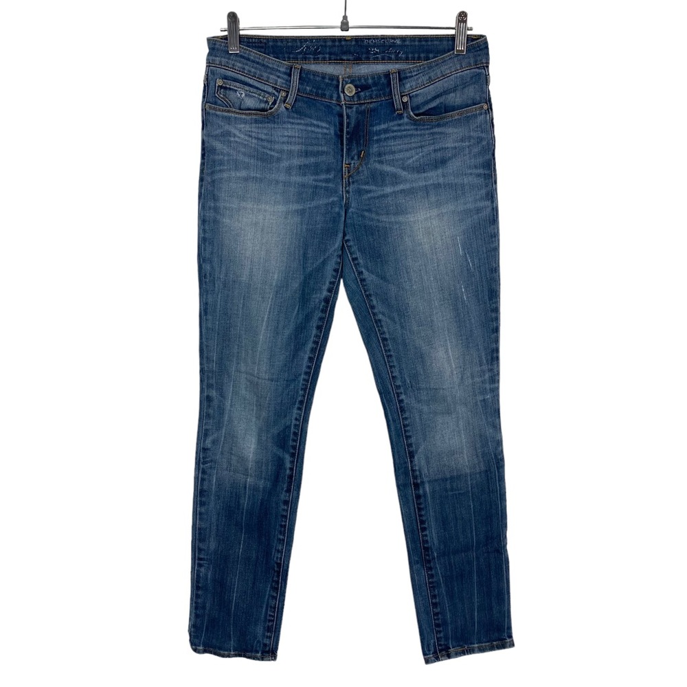 Levi’s Distressed Demi Curve 28 x 30 Skinny Denim Jeans